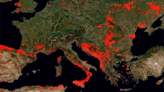 Objavljena karta na kojoj se BiH ''crveni'' kao oštro upozorenje