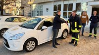 Darko Paradžik Brajo voditelj Službe za zaštitu od požara ŽZH preuzeo vozilo